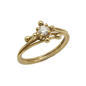 Outlet Yen 18ct Yellow Gold Solitaire Diamond Ring