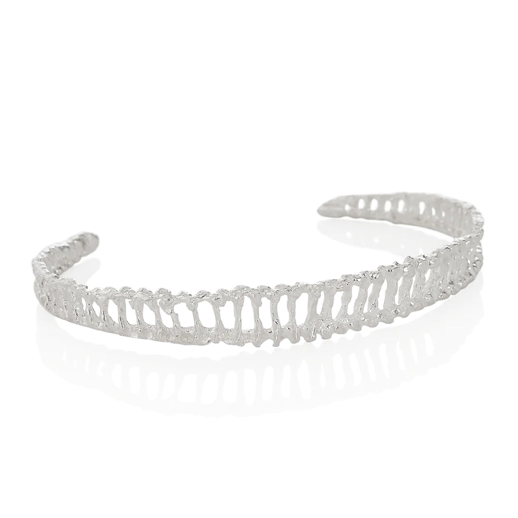 Aurum Silver Asterias Cuff Bracelet