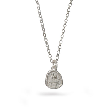 Silver Horoscope Charm Necklace