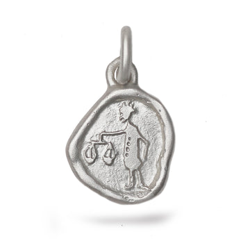 Silver Horoscope Charm
