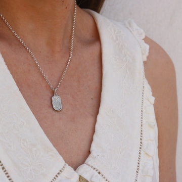 Silver Horoscope Charm Necklace