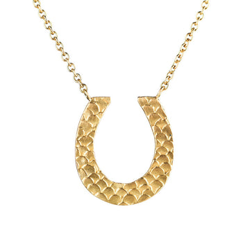 Alison Macleod 9ct Yellow Gold Good Luck Charm Necklace