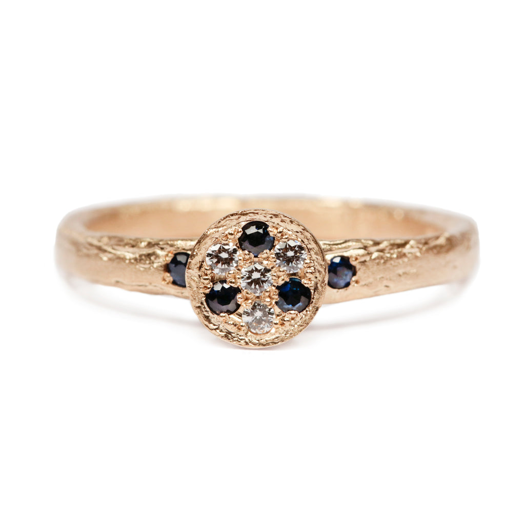 Bespoke - 18ct Yellow Gold with Diamonds and Sapphires