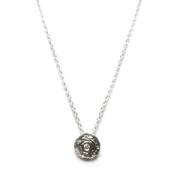 Diana Porter Jewellery unique silver and diamond pendant necklace
