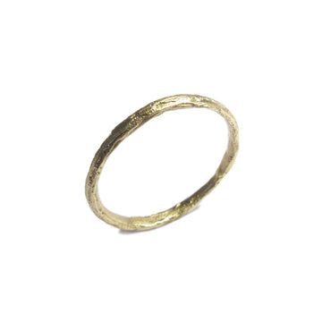 Diana Porter Jewellery unique yellow gold wedding ring
