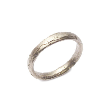 Diana Porter Jewellery contemporary white gold wedding ring