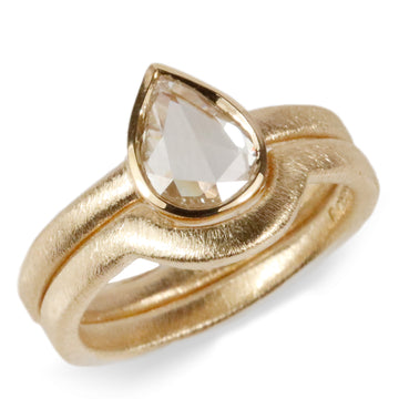 18ct Fairtrade yellow gold fitted wedding ring