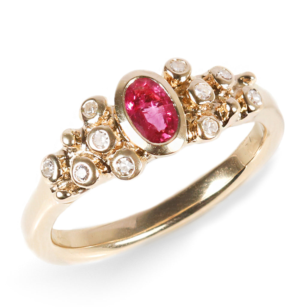 Bespoke - Heirloom 9ct Yellow Gold and Oval Ruby