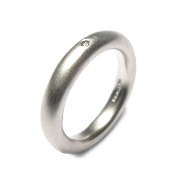 Diana Porter platinum diamond wedding band