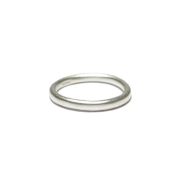 Diana Porter Jewellery contemporary plain silver stacking ring