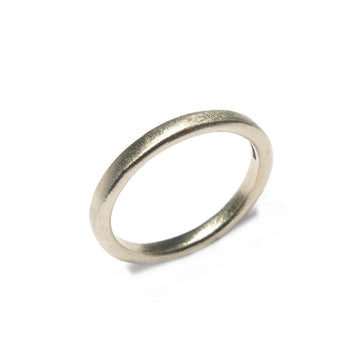 Diana Porter Jewellery contemporary white gold wedding ring