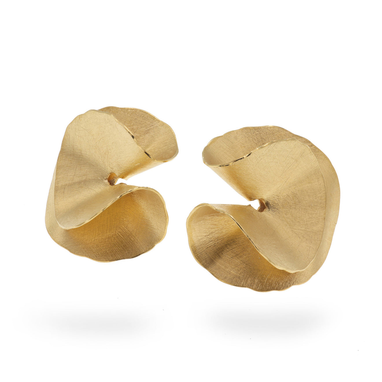Deco Echo Flamenco Gold-plated Earrings