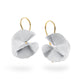 Deco Echo Flamenco Drop Silver Earrings