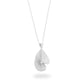 Deco Echo Drop Silver Pendant