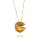 Deco Echo Flamenco Pendant in Gold Plate