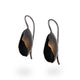 Deco Echo Brown Cocoon Drop Earrings