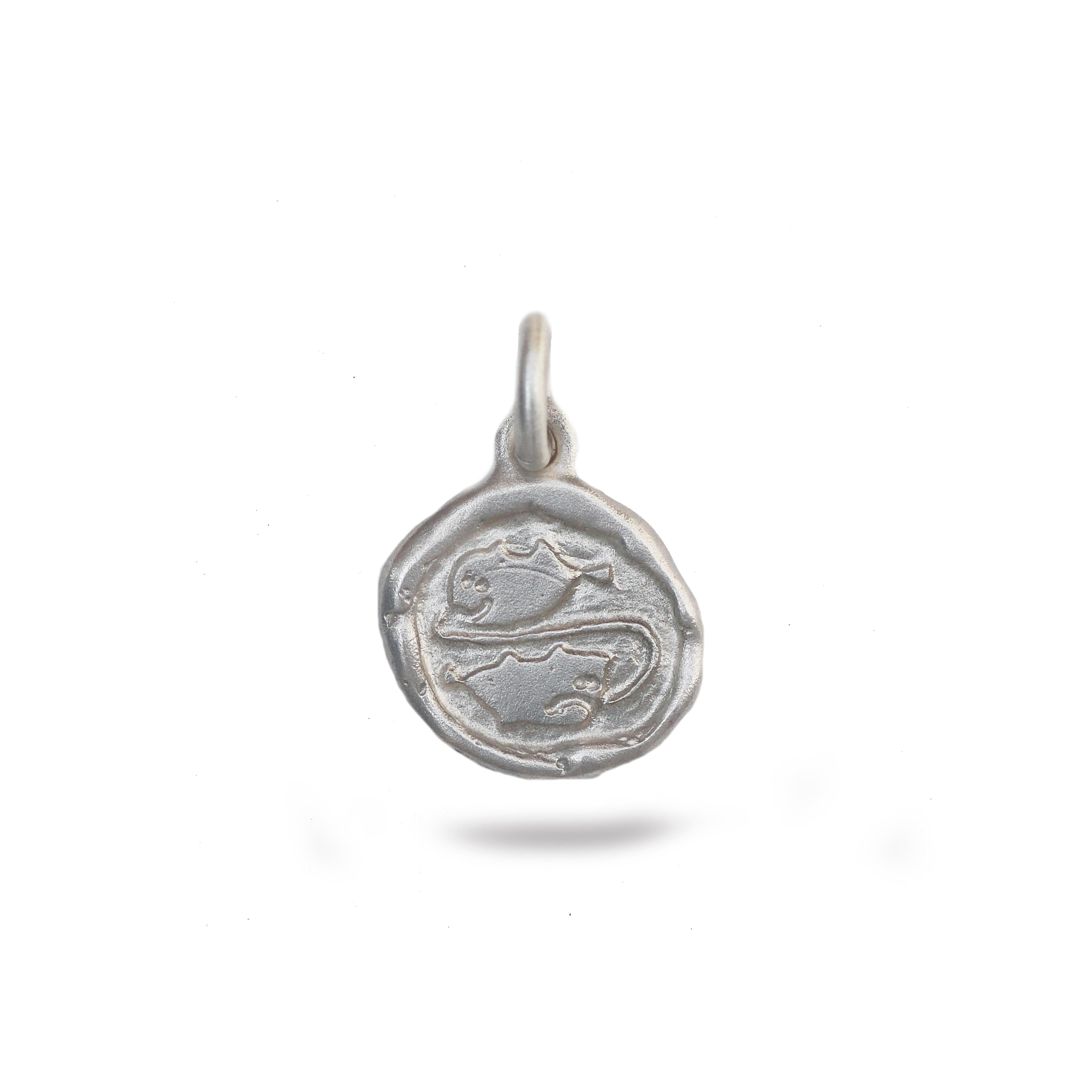 Silver Horoscope Charm