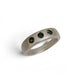 Outlet Silver and Green Tourmaline Ring