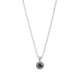 Outlet - Diana Porter Black Rose Cut Diamond Silver Pendant
