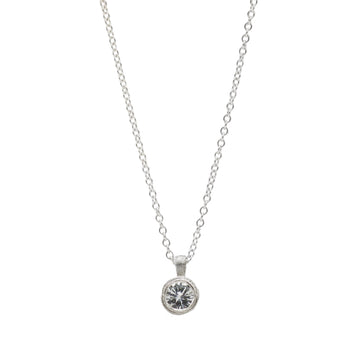 Outlet - Diana Porter White Sapphire Silver Pendant
