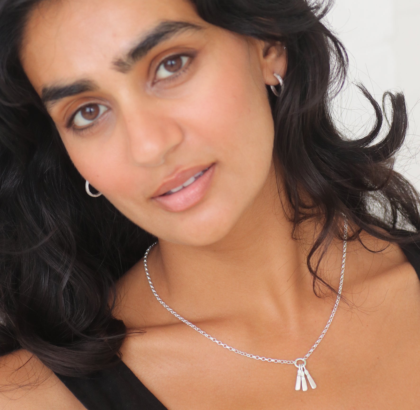 Chunky Three Mini Sibyl Necklace