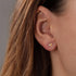 Rachel Jones Mini Triple Gold Speckle Studs
