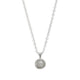 Outlet - Diana Porter Icy White Rose Cut Diamond Silver Pendant