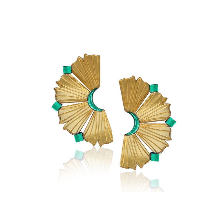 Chalk Jewellery Nala Earrings in Seafoam