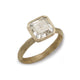 Bespoke - 9ct Yellow Gold Ring With Lab Grown Asher Cut Diamond