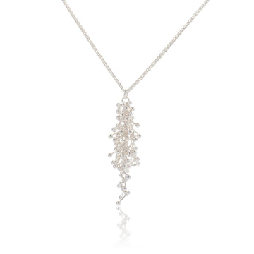 Yen Delicate Silver Adorn Pendant