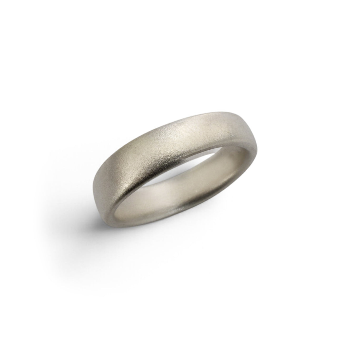 Outlet Diana Porter 9ct white gold plain wedding band
