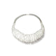 Anke Hennig Blue Anomaly White Grey Collar Necklace
