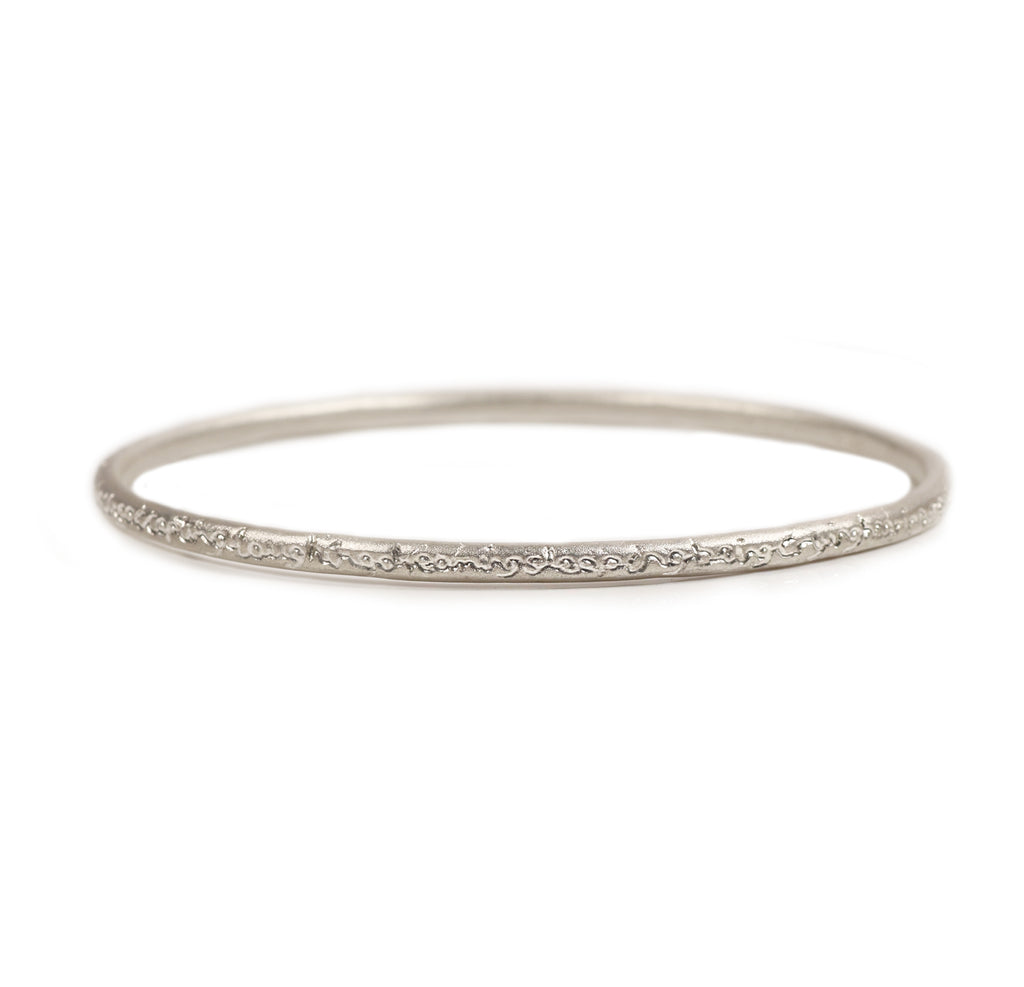 Silver Being Bangle