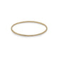 Narrow 9ct Fairtrade Yellow Gold Being Bangle
