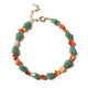 Chalk Jewellery Hiba Carnelian And Aventurine Beaded Necklace