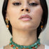 Chalk Jewellery Hiba Carnelian And Aventurine Beaded Necklace