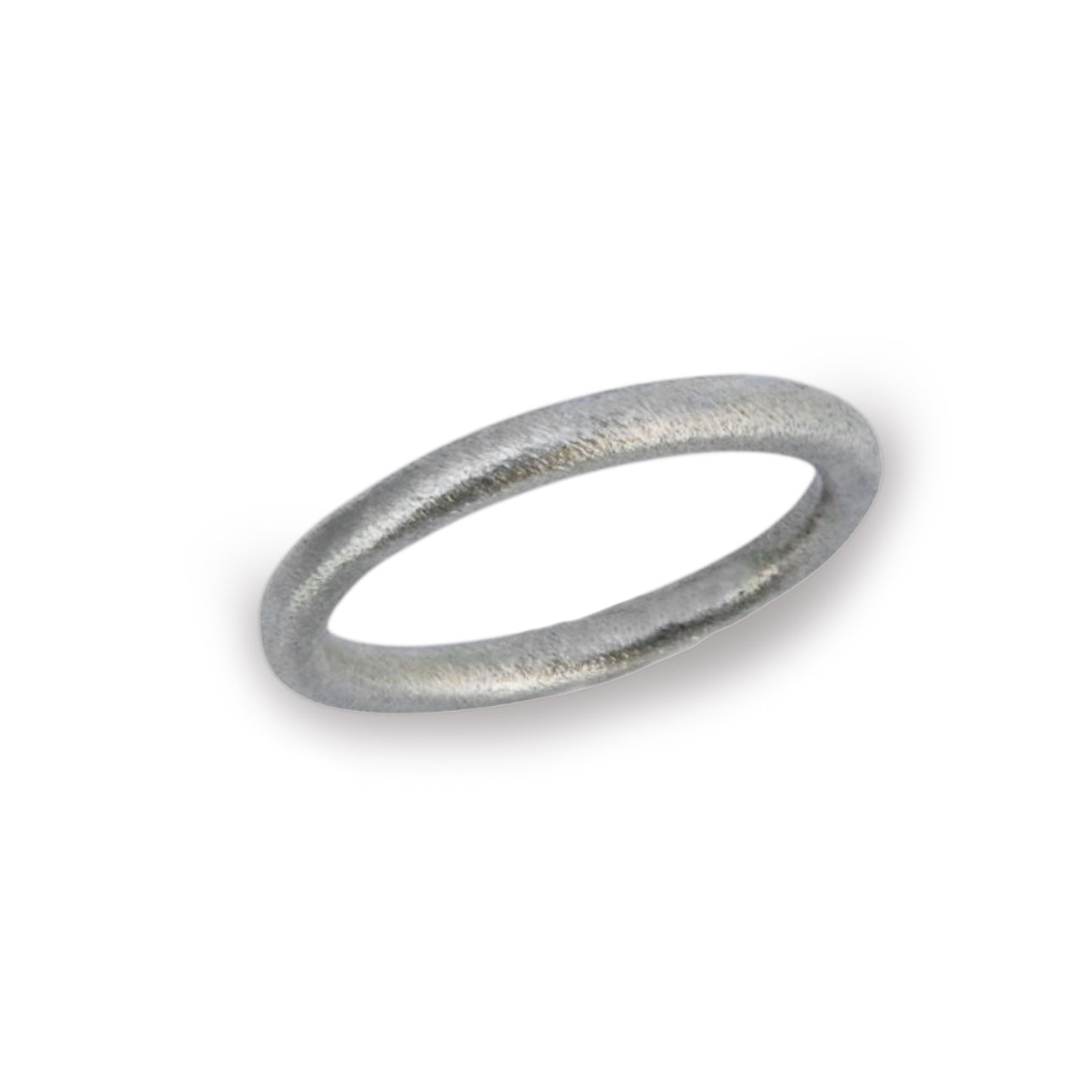 Outlet Diana Porter 9ct white gold plain round wedding band