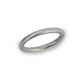 Outlet Diana Porter 9ct white gold plain round wedding band