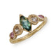 Charlotte Rowenna Sapphire and Diamond Fireweed Ring