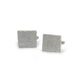 Silver Strata Square Cufflinks