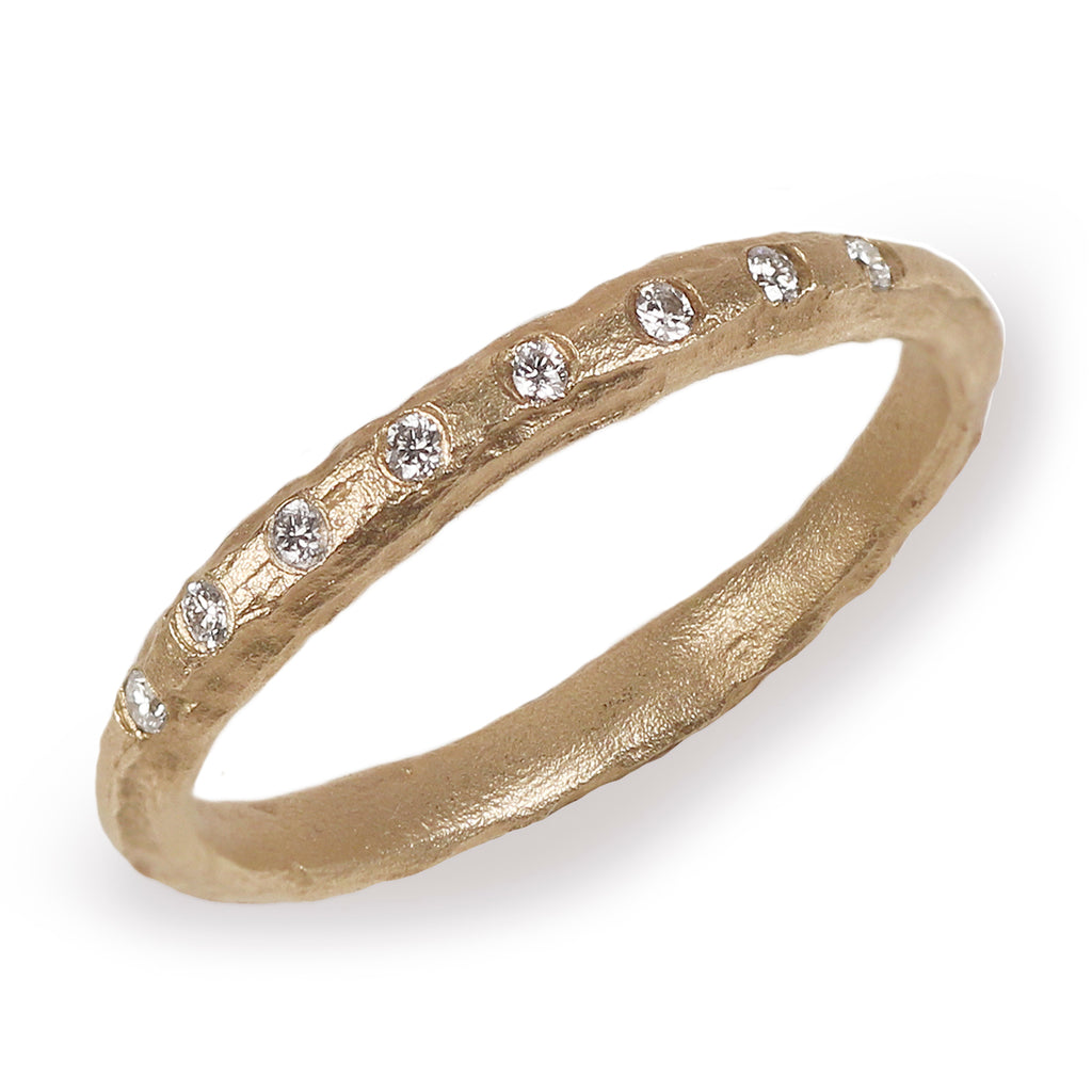 9ct Fairtrade Yellow Gold Evenly Spaced Eternity Ring