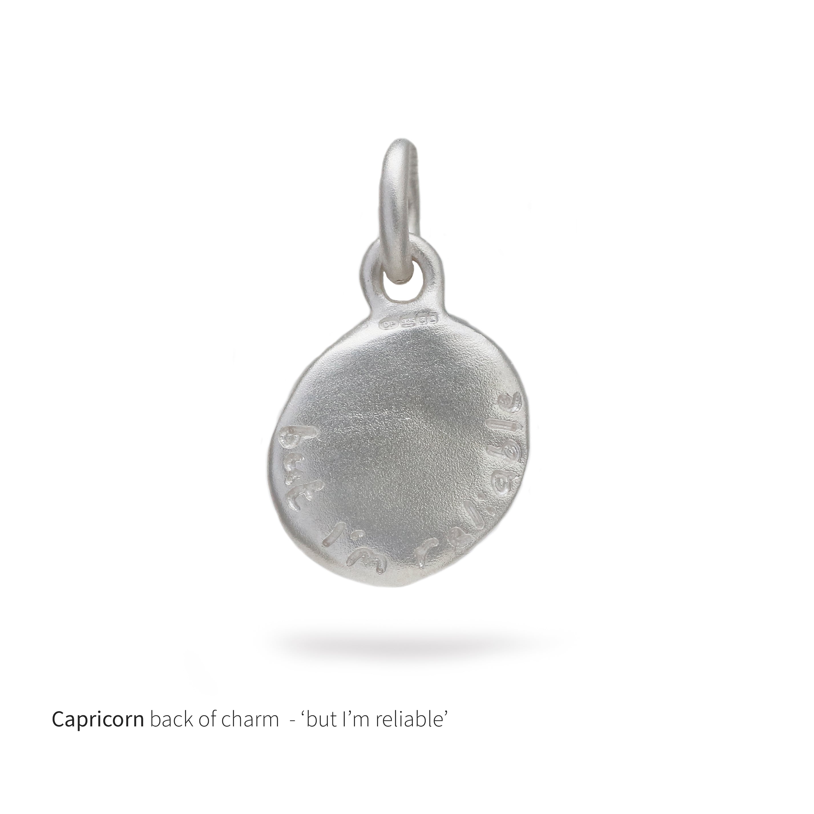 Silver Horoscope Charm