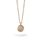 Bespoke- 9ct Yellow Gold Organic Finger Print Pendant