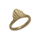 Yellow Gold Art Deco Fan Ring