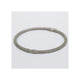 Outlet - Claudia Milic Cord Bangle in Rhodanised Silver