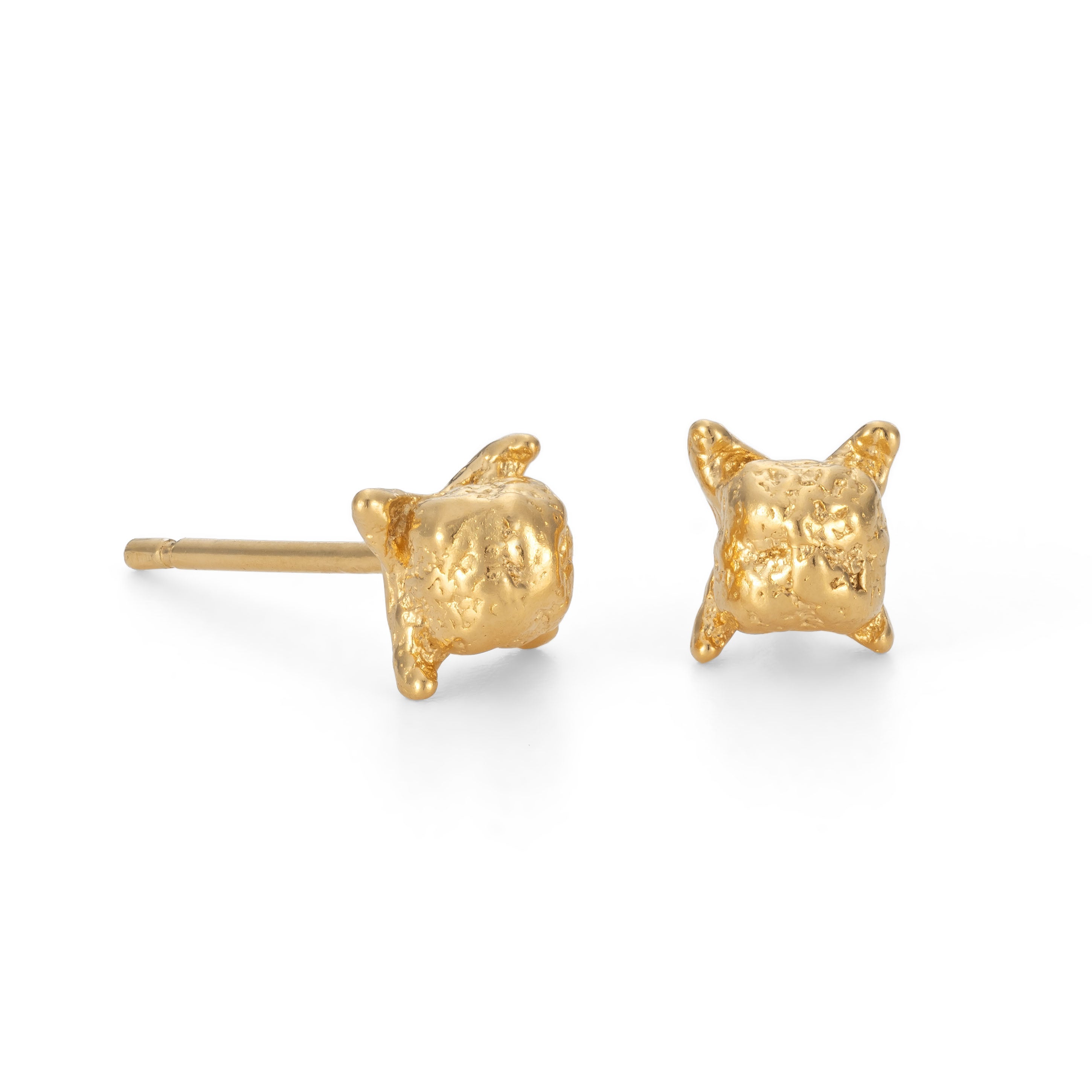Bonnie Mustoe-Whitehill Gold Vermeil Clove Studs