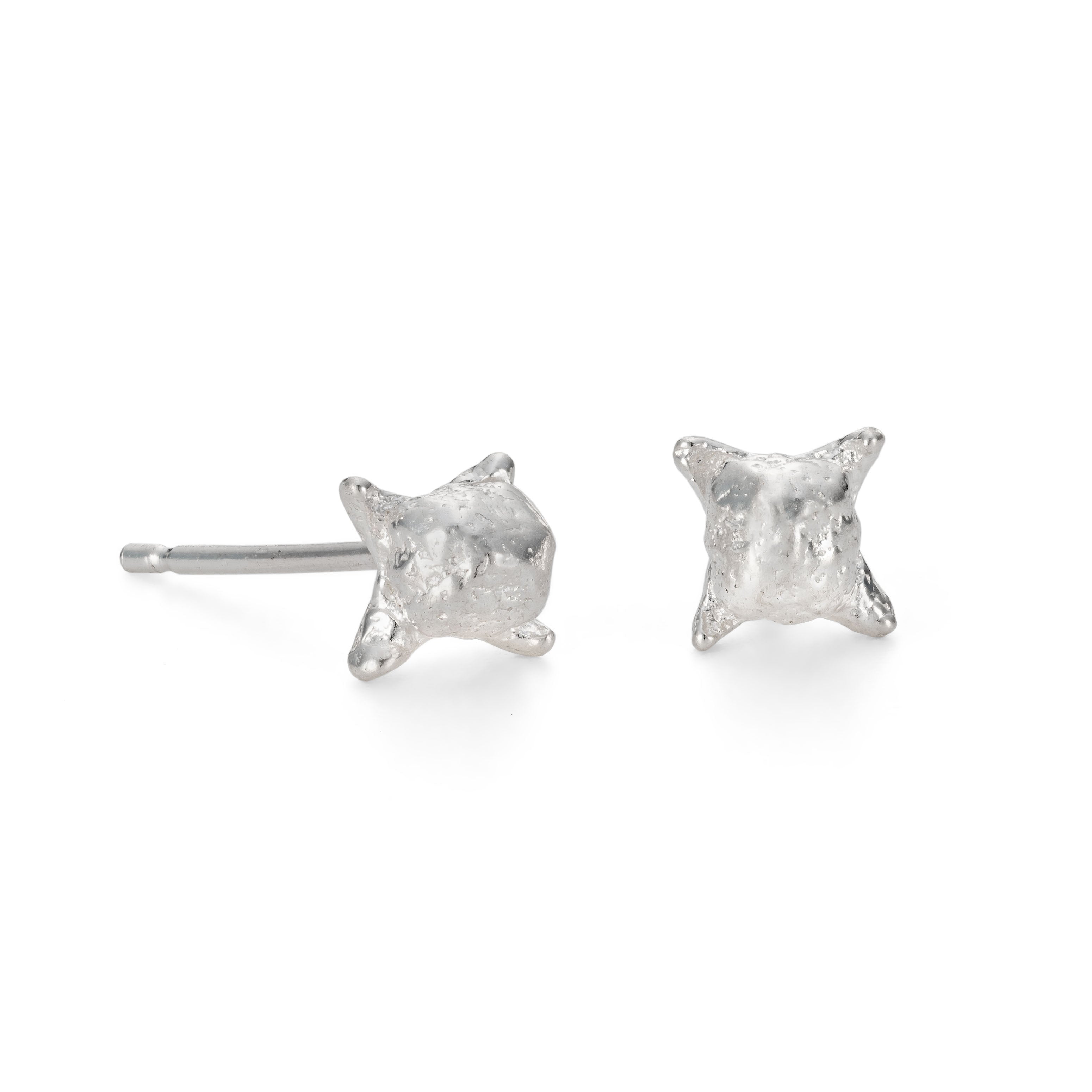 Bonnie Mustoe-Whitehill Silver Clove Studs
