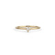 Shimell & Madden Diamond Solitaire Solo Ring in Yellow Gold