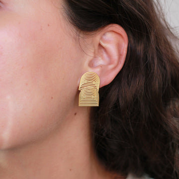 Sarah Straussberg Harriet Double Earrings