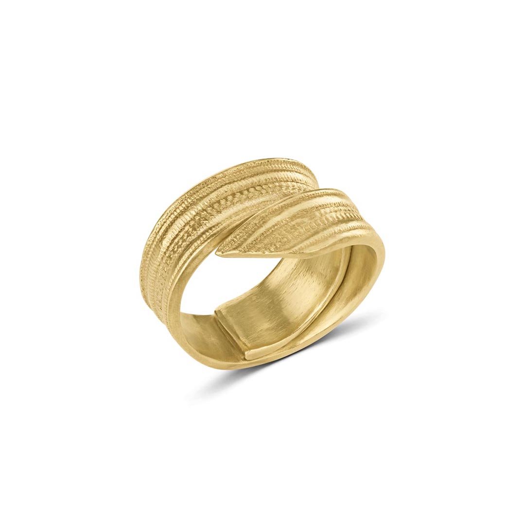 Emma Calvert Antique Ribbon Wrap Ring